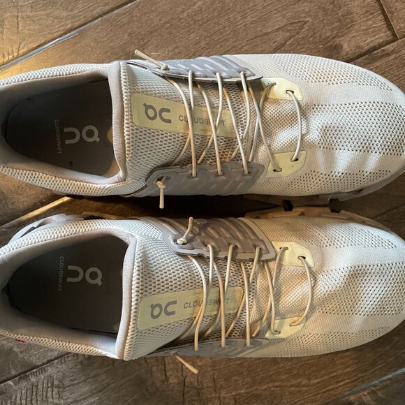 Men's ON Cloudswift 3 AD Size 12 Ice/Glacier Shoes - Picture 4 of 6